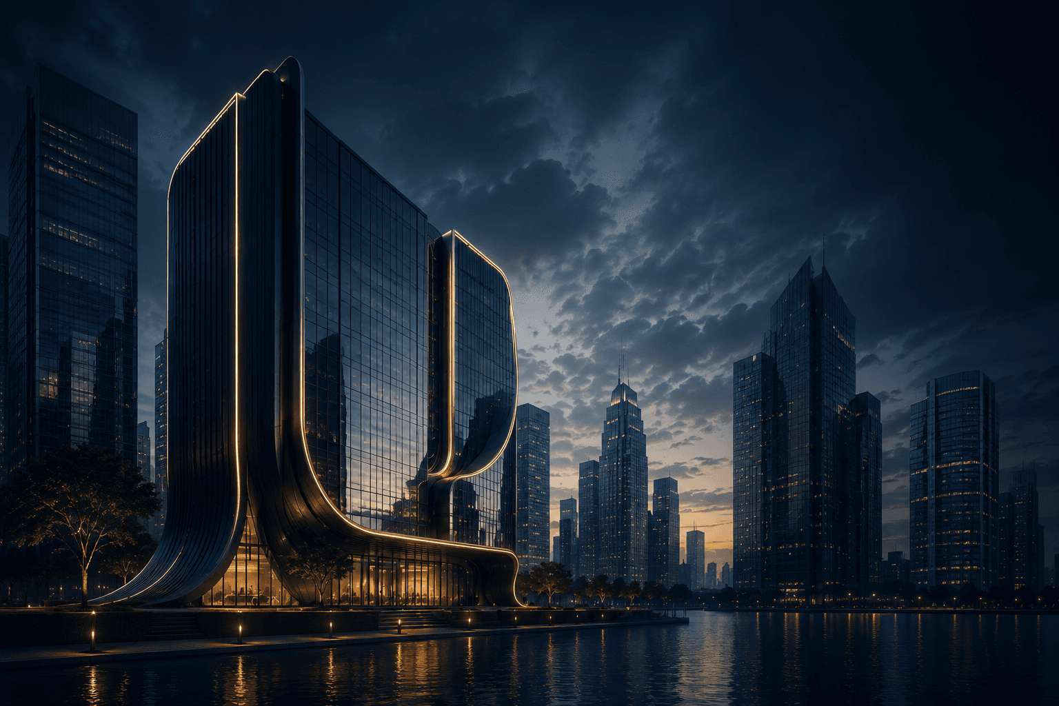 برج إزار المعماري الفاخر